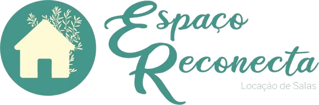 Logotipo do Espaço Reconecta, locação de salas